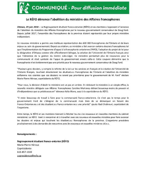 rencontre gouvernement et étudiants